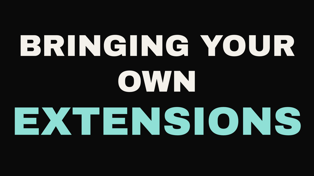 Bringing your own hair extensions to the salon at Eleven11 Hair Studio, Rolling Meadows IL.