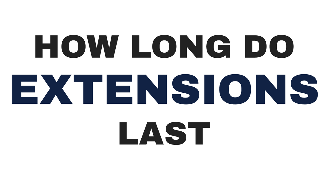 Blog header image displaying the title How Long Should Hand-Tied Extensions Last in Rolling Meadows by Eleven11 Hair Studio.