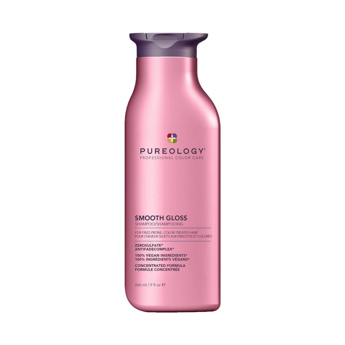 Pureology Smooth Gloss Sulfate-Free Shampoo For Frizzy Hair